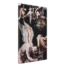 Francesco de Rossi - Detail of a wall: Kairos Gallery Wrap Canvas