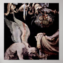 Francesco de Rossi - Detail of a wall: Kairos Print