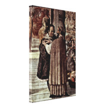 Francesco de Rossi - Luther and the Cardinal Gallery Wrapped Canvas