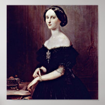 Francesco Hayez - Portrait of a Venetian Poster
