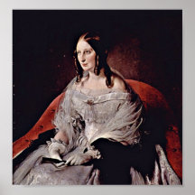 Francesco Hayez - Princess di Sant Antimo Print