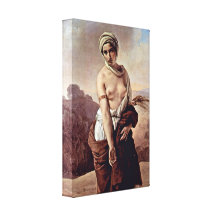 Francesco Hayez - Ruth Canvas Prints