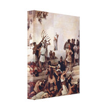 Francesco Hayez - The destruction of the Temple Canvas Prints