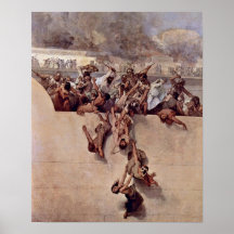 Francesco Hayez - The destruction of the Temple Posters