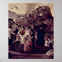 Francesco Hayez - The Refugees of Parga Poster