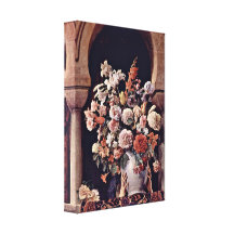 Francesco Hayez - The windows of the harem Canvas Print