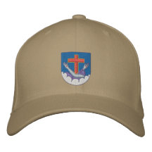 Franciscan coat of arms embroidered hats