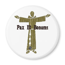 Franciscan Greetings Magnets