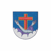 Franciscan logo - small size embroidered shirt
