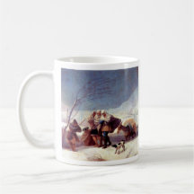 Francisco de Goya - la tempête de neige Mugs