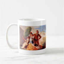 Francisco de Goya - les parapluies Mug