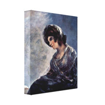 Francisco de Goya - Milkmaid of Bordeaux Canvas Prints