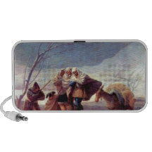 Francisco de Goya - The snowstorm iPod Speakers