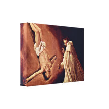 Francisco de Zurbaran - St Pedro Nolasco vision Gallery Wrap Canvas