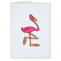 Francisco Flamingo Card