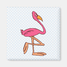 Francisco Flamingo Magnets