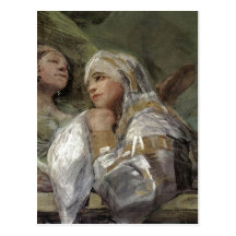 Francisco Goya, Freski z kociola w San Antonio, de Postcard
