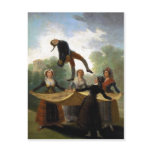 Francisco Goya, Kuka The Straw Manikin 1791-92 Oil Post Cards
