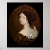 Francoise d'Aubigne  Marquise de Maintenon Posters