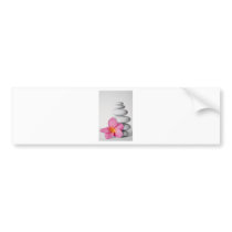 Frangipani Zen Bumper Stickers