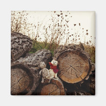 Frank&Lennart country weekend Refrigerator Magnet
