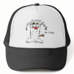 FrankEinstein Cartoon Monster Trucker Hats
