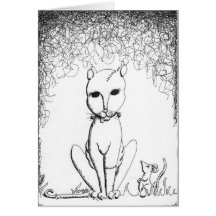 Franken Kitty Cartes De Vœux