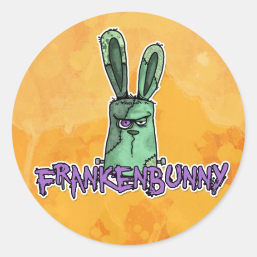 frankenbunny stickers