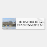 Frankenmuth Michigan Covered Bridge Bumper Stickers