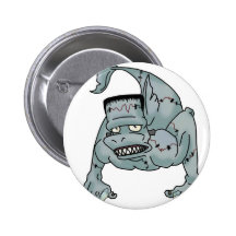 Frankenshark Button
