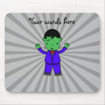 Frankenstein boy mouse pad