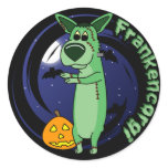 Frankenstein Corgi Stickers