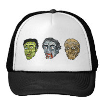 Frankenstein Dracula The Mummy Hat
