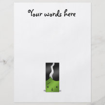 Frankenstein girl full color flyer