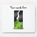 Frankenstein girl mouse pad