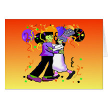 Frankenstein greeting cards