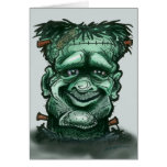 Frankenstein Monster Card