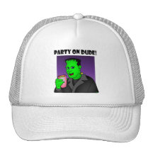 FRANKENSTEIN PARTY-1 CASQUETTES DE CAMIONNEUR
