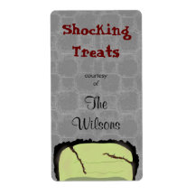 Frankenstein Pun Halloween Baking Labels