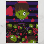 Frankensteins Monster Patterned Flyer