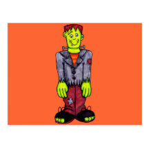 Frankenstein's Monster Post Card