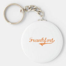 Frankfort Illinois Classic Design Key Chains