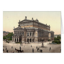Frankfort Opera House Blank Card