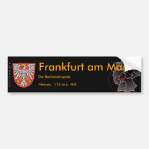 Frankfurt am Main 4 Autosticker
