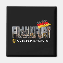 Frankfurt Germany Refrigerator Magnet