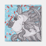 Frankie the Fighting Fish 01 magnet