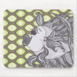 Frankie the Fighting Fish 06 Mouse Pad
