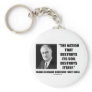 Franklin Delano Roosevelt Nation Destroys Its Soil Key Chains
