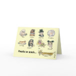 Franks So Much Thank You Funny Cartoon Card