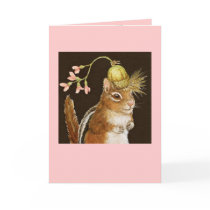Frannie the chipmunk card